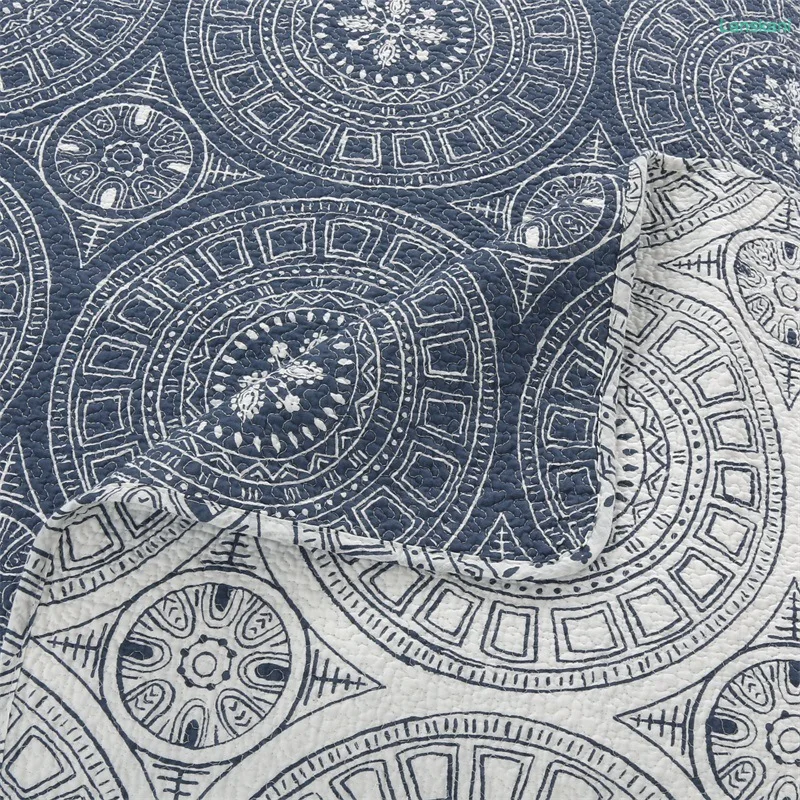 

American Pastoral Style Bedspread On The Bed Tropical Bedding Set For Home Textiles Quilting Coverlet Cover Blanket Pillowcases
