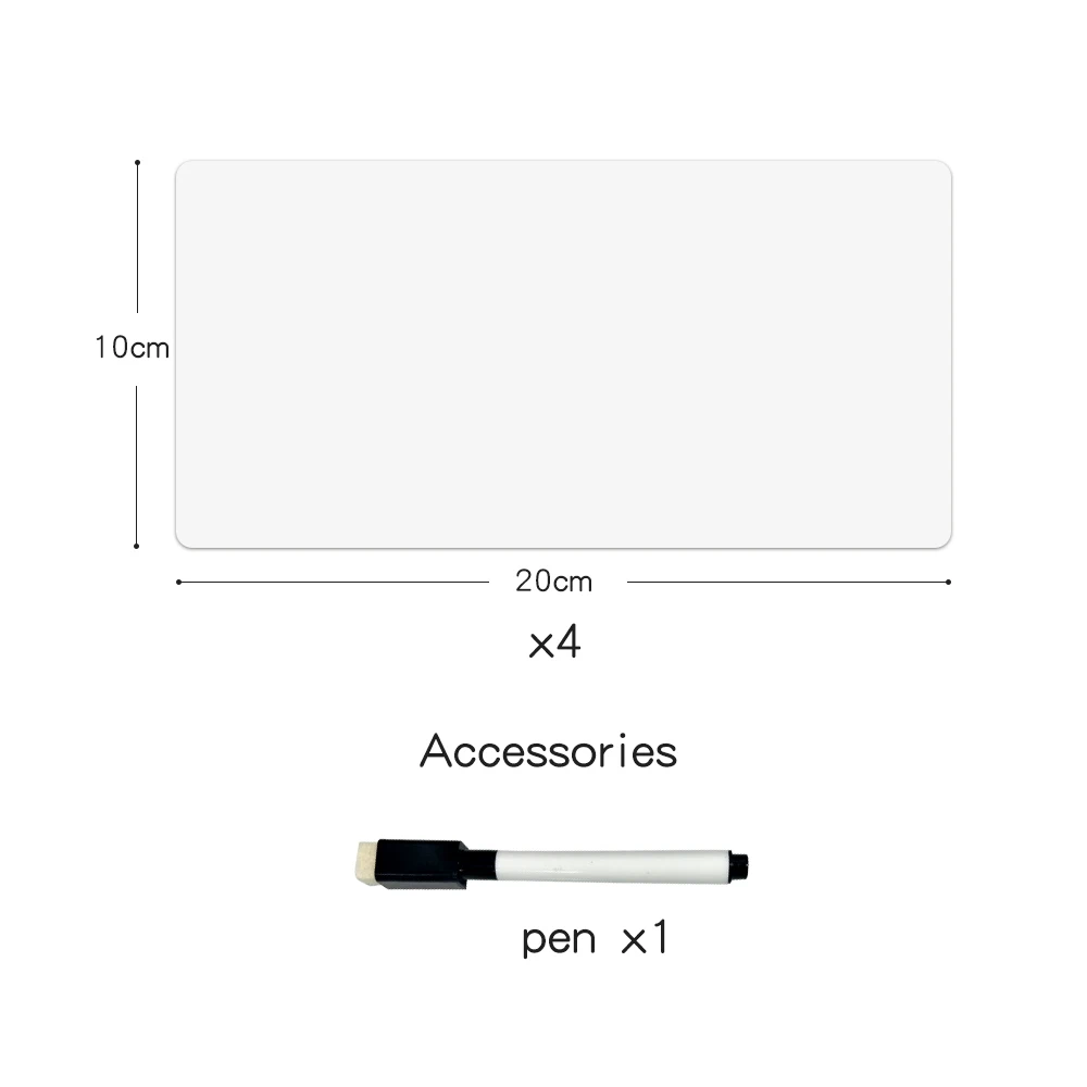 Магнитная стираемая наклейка с именем Многоразовые Детские игрушки для