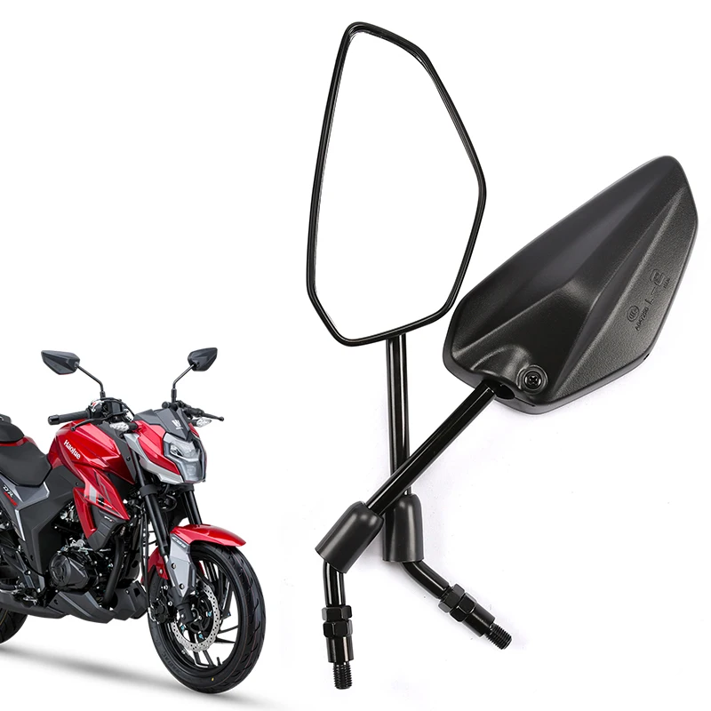 

10mm Universal Electric Motorcycle Rearview Mirrors,For SUZUKI Haojue DR160S DR150S HJ150-10D-10C，Rear View Mirrors