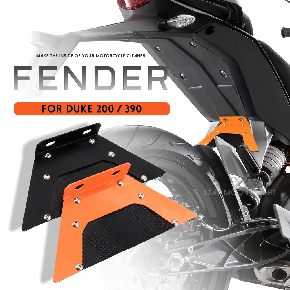

Motorcycle Accessories Rear Mudguard Fender Rear Extender Extension For Duke 200 390 Duke200 Duke390