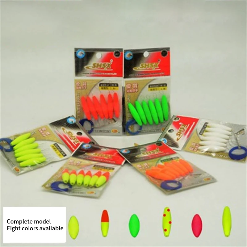 36 шт/партия 6 групп/комплект световой рыбы плавают резиновой пробкой лески Тип