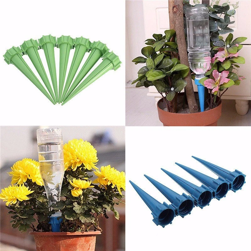 

4 Pcs Automatic Drip Irrigation Tool Spikes Kits Automatic Flower Plant Garden Watering Garden Household