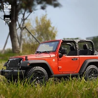maisto 118 2014 jeep wrangler car alloy car model simulation car decoration collection gift toy die casting model boy toy