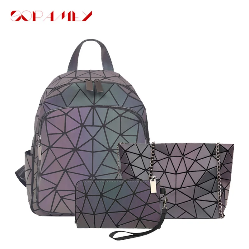 

Модная светящаяся женская сумка для подростков, сумочка из высококачественной искусственной кожи на цепочке, Женский брендовый дизайнерск...