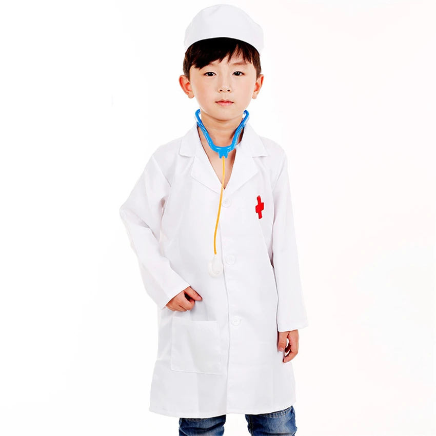 Костюмы для Хэллоуина для детей Boys Girls Surgery Uniforms Carnival Party Fancy American Clothing Set Accessories on.
