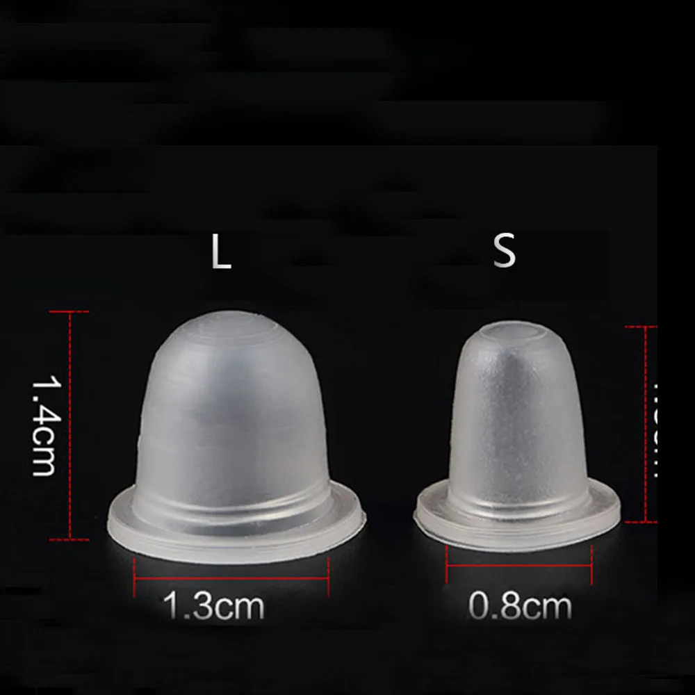 1000Pcs Soft Silicone Microblading Tattoo Ink Cup Cap Pigment  Holder Container S/L For Needle Tattoo accessories Supply