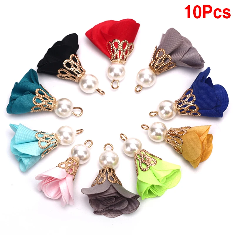 Для брелка аксессуары для одежды 10 шт. DIY бусины Пряжка факел золотые