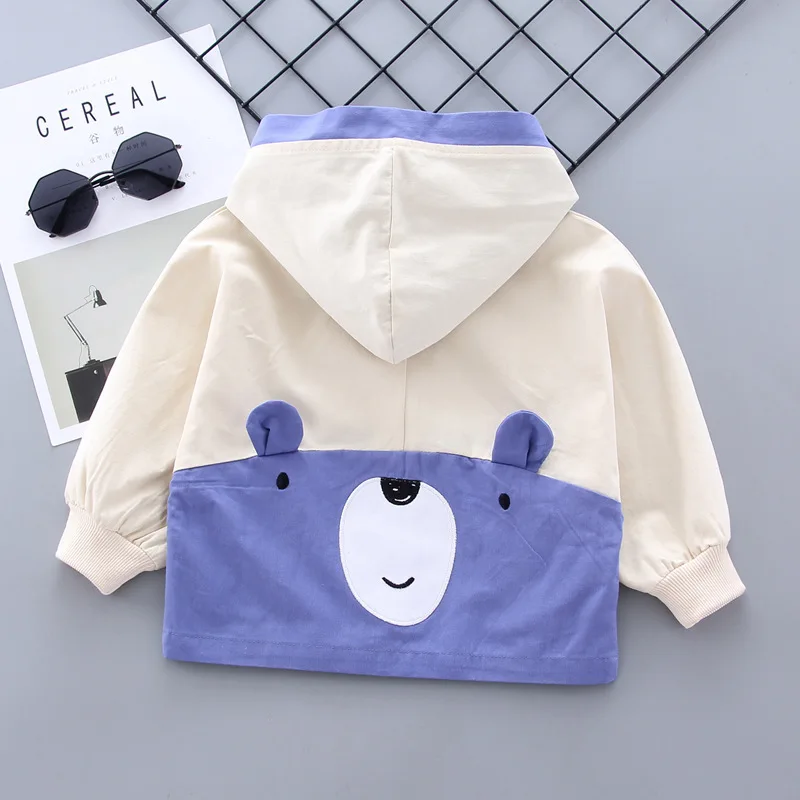 

Baby Boy Girl Cotton Clothes Spring Autumn Children Letter Splice Hooded One Piece Infant Outfit Kids Fashion Toddler Tracksuits
