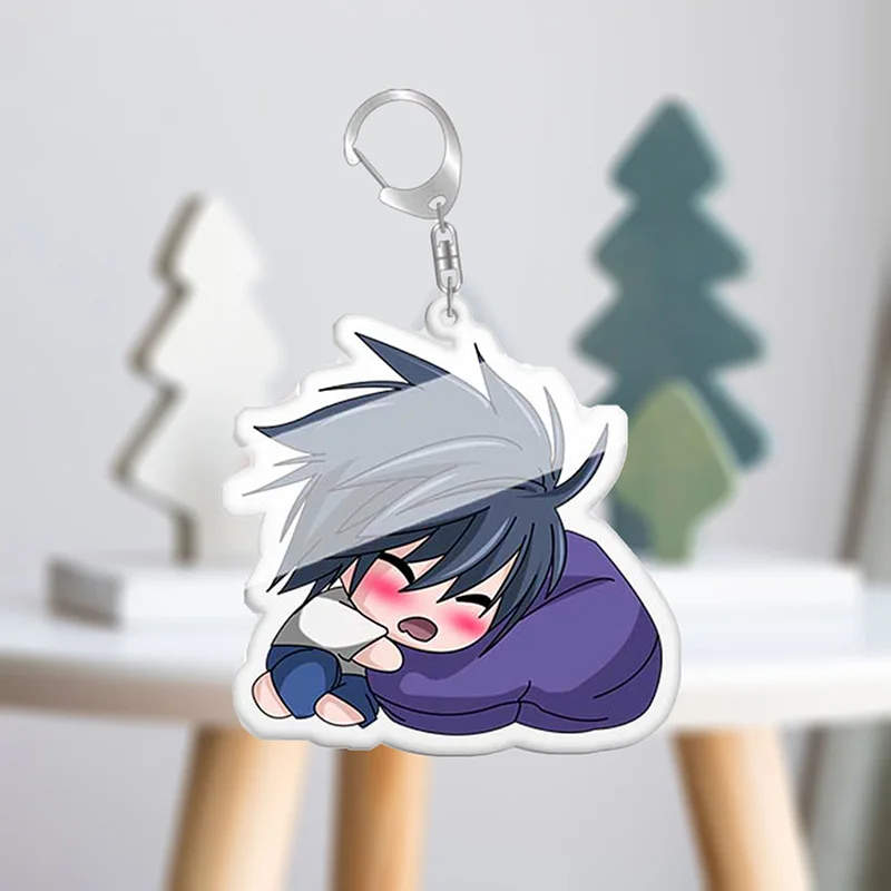 Брелок для ключей с аниме Death Note милый двухсторонний брелок кулоном в виде рюка L