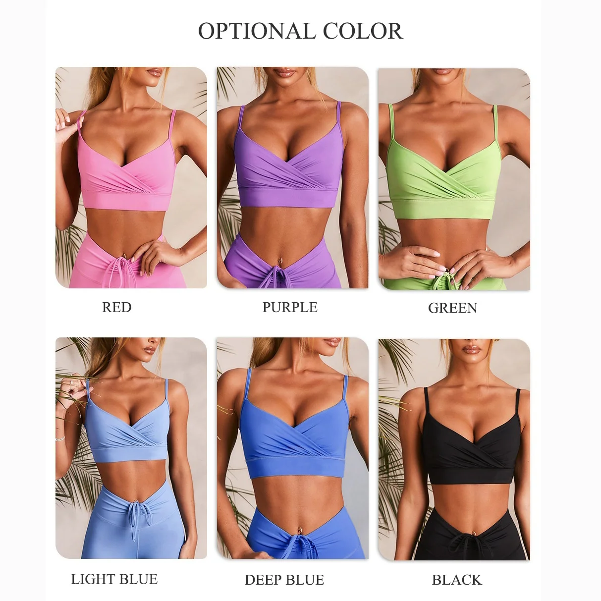 Бесшовный спортивный топ на бретельках бюстгальтер леггинсы спортивные костюмы