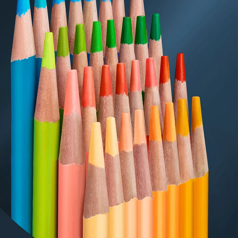 Карандаш масляный акварельный, профессиональный карандаш 24/36/48/72/120 цветов, акварельный рисунок, эскиз для школы, канцелярские принадлежнос... от AliExpress WW