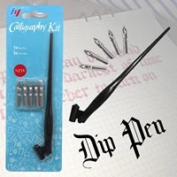 new fountain pen calligraphy drawing dip ink 5pcs nib pen set signature writing antique elegant gifts