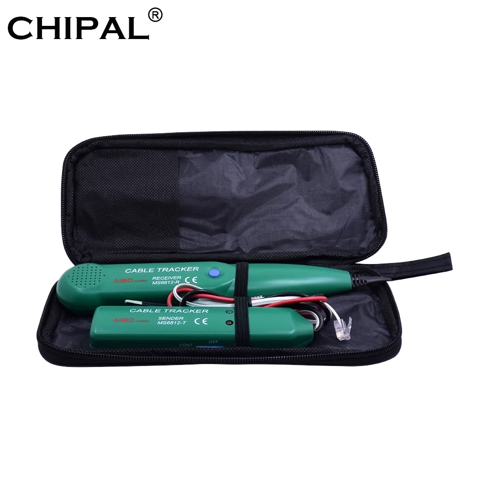 Тестер CHIPAL для UTP STP Cat5 Cat5E Cat6 Cat6E RJ45 LAN RJ11 телефонный провод трекер диагностика тона