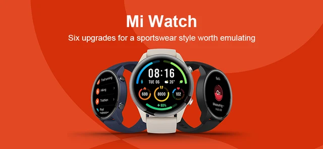 Original Xiaomi Mi Watch Color 1.39'' Amoled Gps Fitness Tracker 