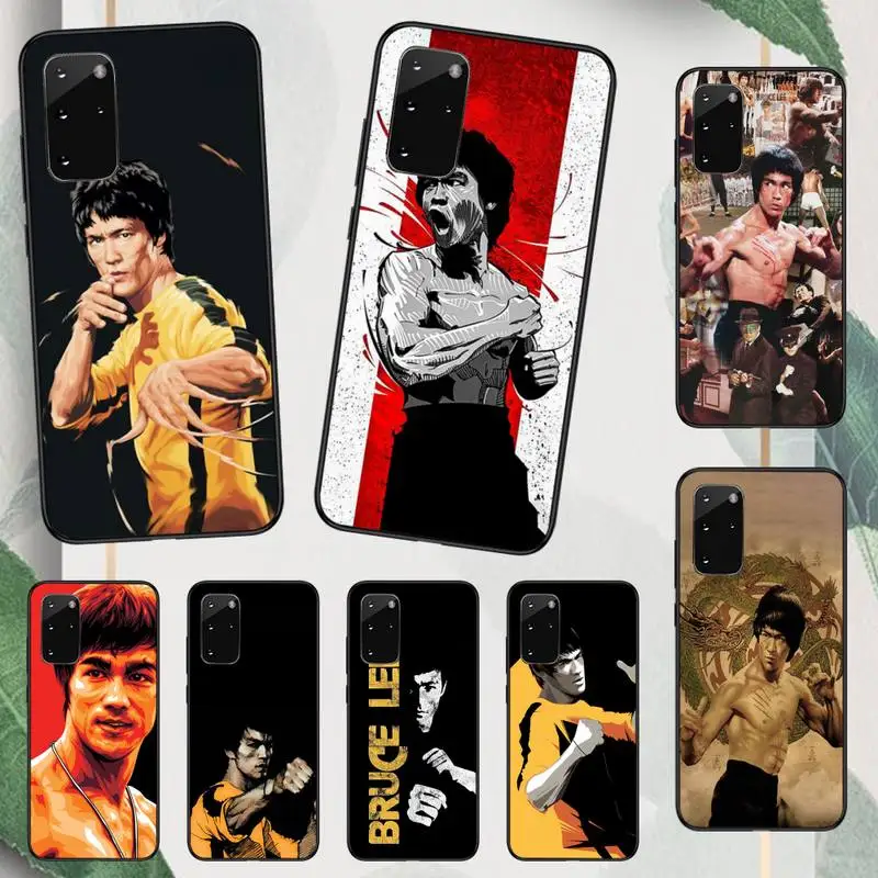 

Bruce Lee Chinese kung fu Phone Case For Samsung galaxy A S note 10 7 8 9 20 30 31 40 50 51 70 71 21 s ultra plus