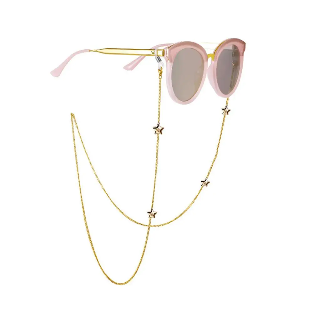 Fashion Womens Eyeglass Chains Sunglasses Reading Beaded Glasses Chain Eyewears Cord Holder Neck Strap Rope Cordon Para Gafas # |