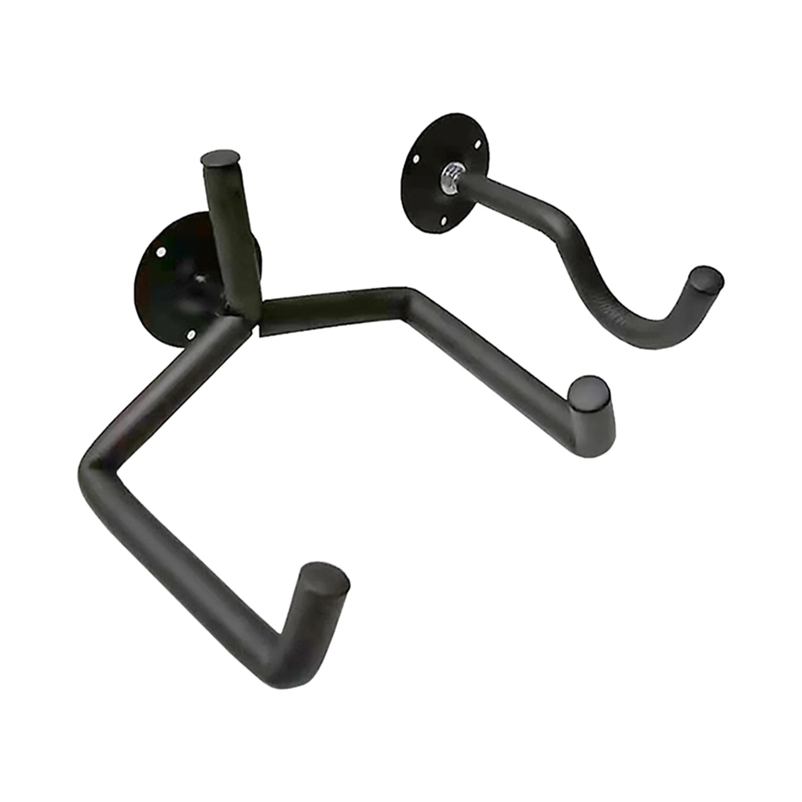 

Guitar Hanger Durable Hook Ukulele Horizontal Rack With Screws Iron Storage Split Style Display Bracket Holder Bass Wall Mount