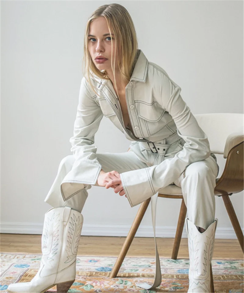 Женский комбинезон с длинным рукавом повседневный камуфляжный в стиле Харадзюку