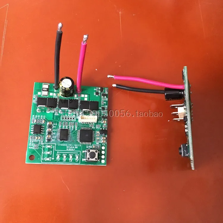 18V21V потенциометр бесступенчатое Управление скоростью бесщеточная плата управления двигателем драйвер DIY