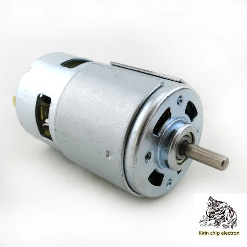 

2pcs / lot 775 round shaft motor DC motor ball bearing electric tool 12-24V 775 motor DIY large torque