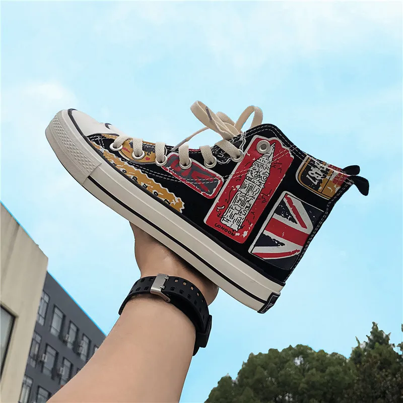 NIKEZI/2019 г. Высокие удобные классические кроссовки для старшей школы повседневная