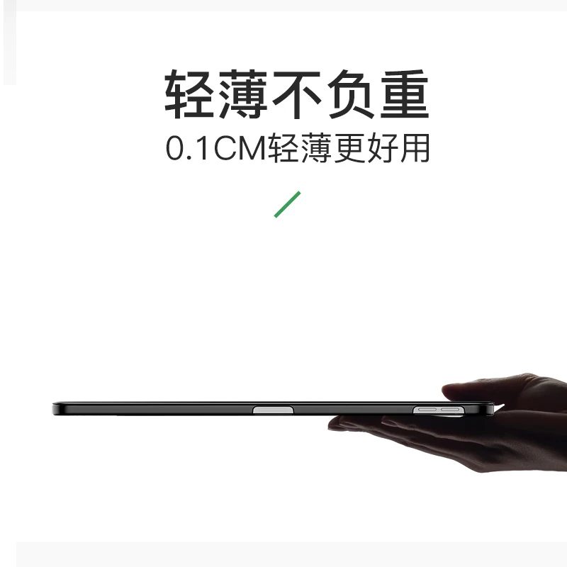 Чехол для IPad Pro, 11 дюймов, из искусственной кожи, мягкий силиконовый чехол на заднюю панель, ультратонкий светильник, трехслойный смарт-чехол для IPad Pro, 11 дюймов, Fundas