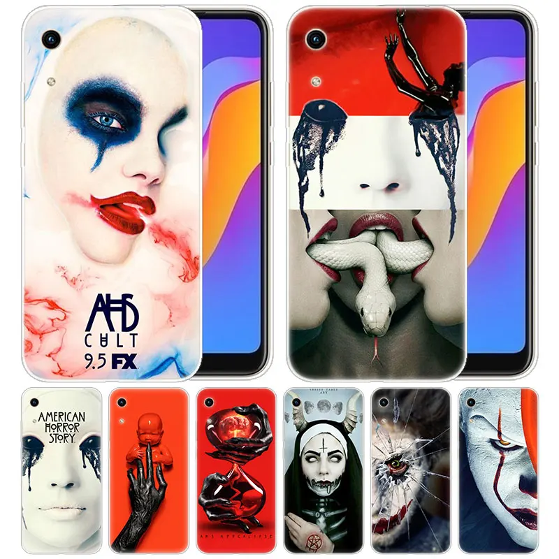 Роскошный мягкий силиконовый чехол ТВ American Horror Story для huawei Honor 9X 8A 7A 20 Pro 7X8 X