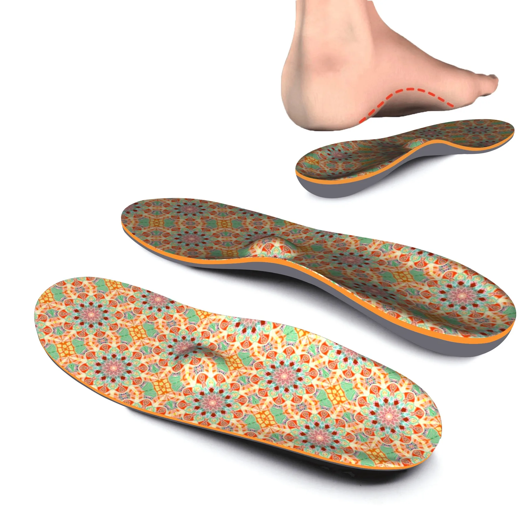 

Metatarsal Arch Support Plantar Fasciitis Orthotic Insoles Sneaker Cushion Men Flat Feet Pain Heel Spur Orthopedic Inserts Sole