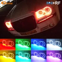 for chrysler 300 c 300c 2004 2010 bt app rf remote control multi color ultra bright rgb led angel eyes halo rings day light