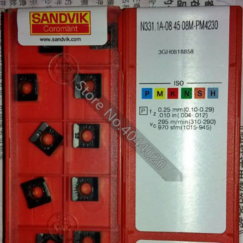 

Вставки из карбида SANDVI N331.1A-084508H-PL 4230