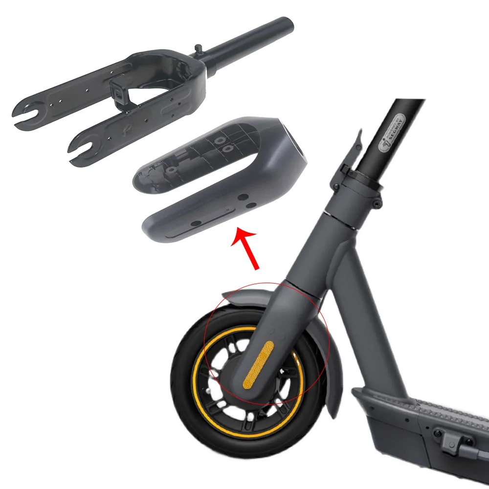 

G30 Max Front Fork Plastic Parts and Iron Front Forks Suitable for Segway NinebotG30 Electric Scooter Shock Absorber Accessories