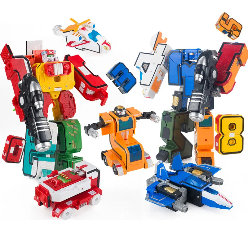 Робот-трансформер фигурки экшн-игрушки Деформация номер фигурка аниме fbirthday