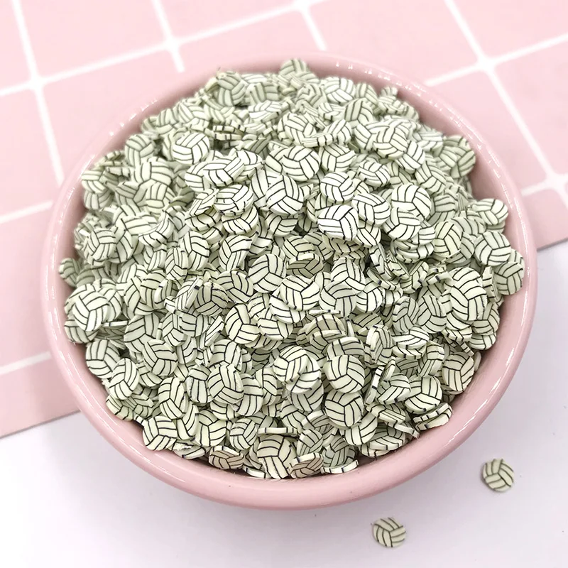 100 г ломтик для баскетбола футбола волейбола полимерные ремесла слайма