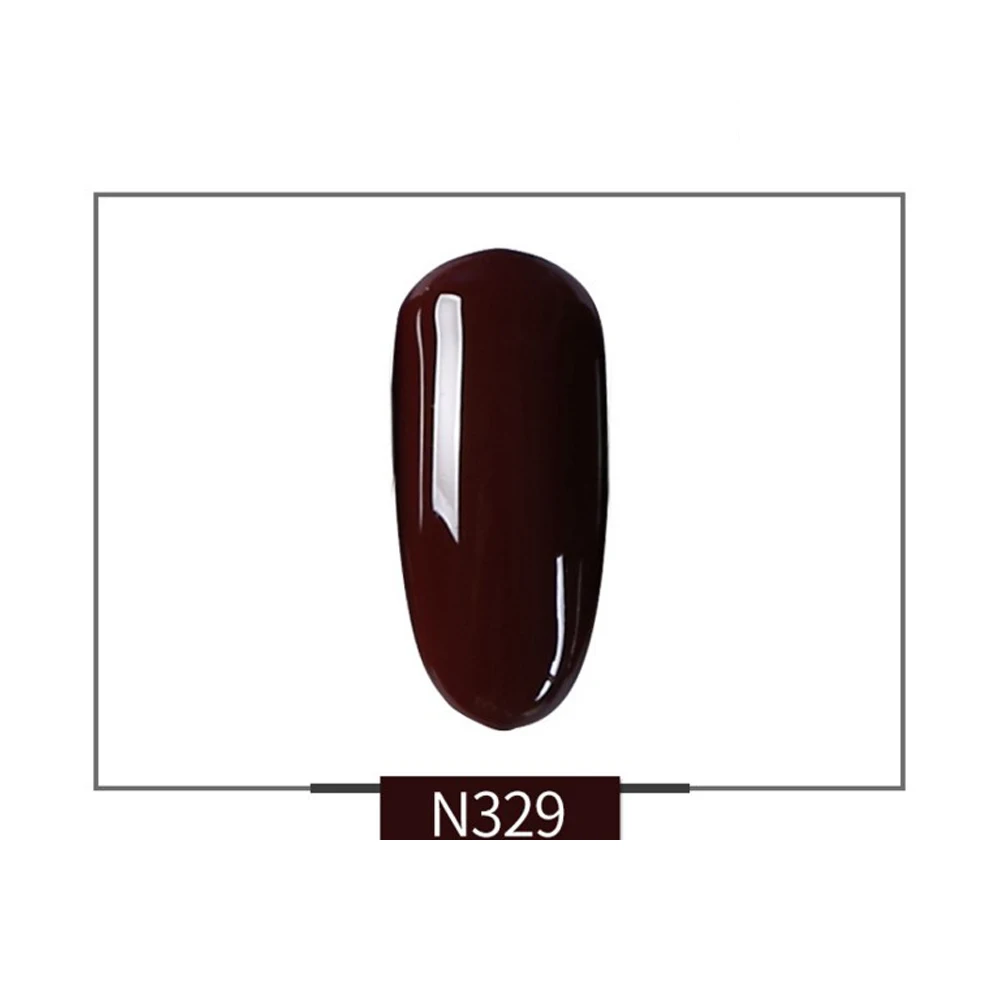 N329 15ML Серия красное вино 7,3 мл/15 мл УФ гель лак для ногтей светодиодный цветной гель для ногтей Полупостоянный гель лак для ногтей - Цвет: N329 15ML