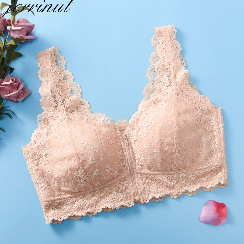 Бюстгалтер нижнее белье женское лифчик Женские Бюстгальтеры размера плюс Jerrinut M L