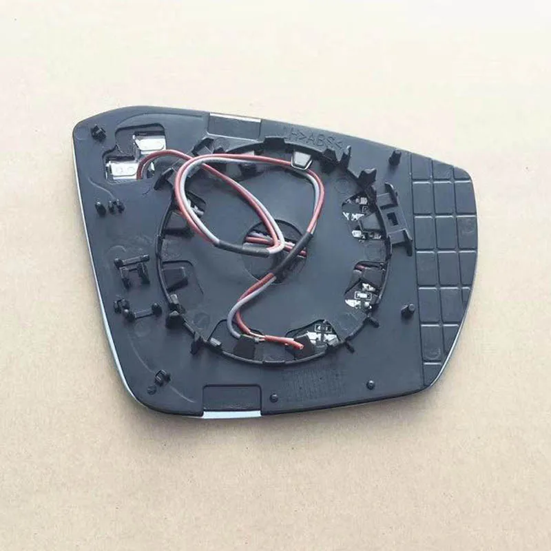 Автомобильное боковое зеркало заднего вида стекло для T ROC с синим широким углом