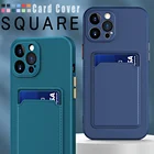 Мягкий силиконовый чехол-кошелек ярких цветов для Xiaomi Mi 10S 10T 11 Lite POCO F3 X3 NFC GT M3 Pro 5G противоударный чехол для телефона