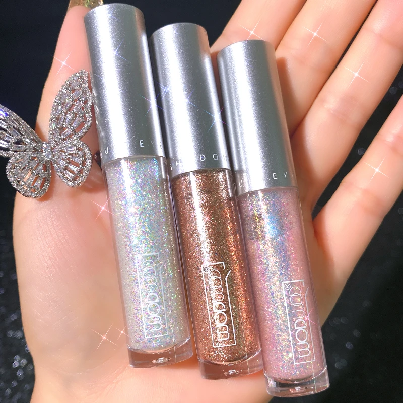 

Starry Sky Liquid Eyeshadow Glitter Spakles Shiny Shadows Waterproof Shimmer Highlighter Long Lasting Pigment Brighten Makeup