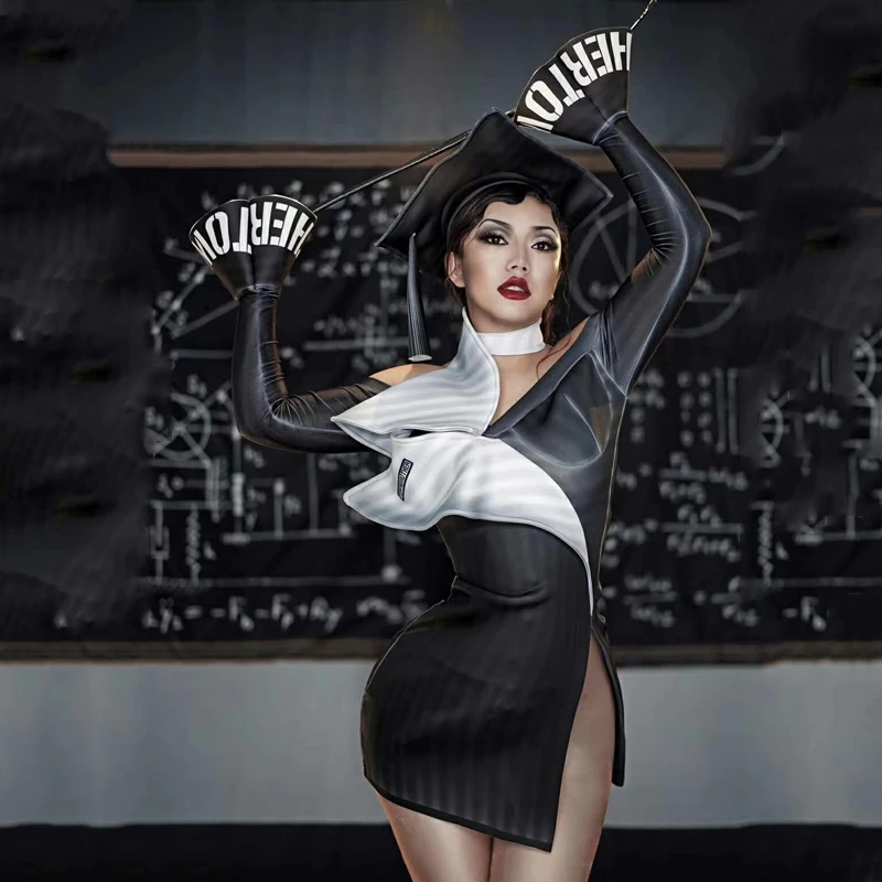 Танцевальный Костюм Gogo женское платье для ночного клуба косплей одежда