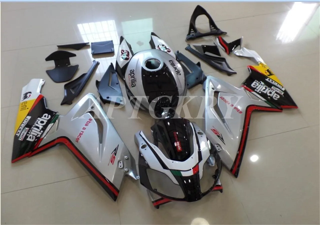 

Новый комплект обтекателей для мотоцикла из АБС-пластика, подходит для Aprilia RS125 2006 2007 2008 2009 2010 2011, комплект обтекателей белого цвета