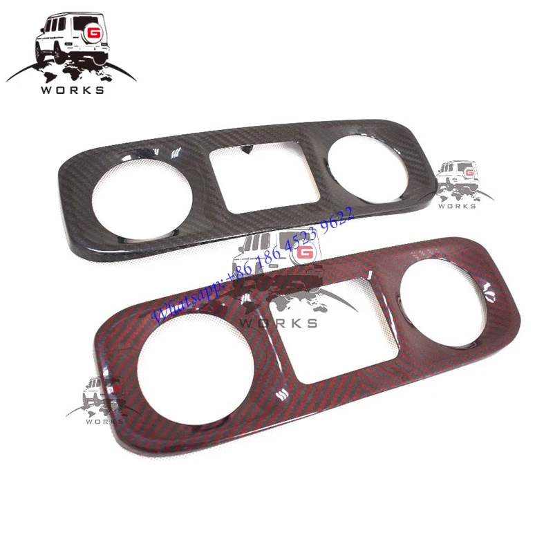 

new w464 Dashboard trim cover for g class 2019 g500 g63 carbon interior console cover