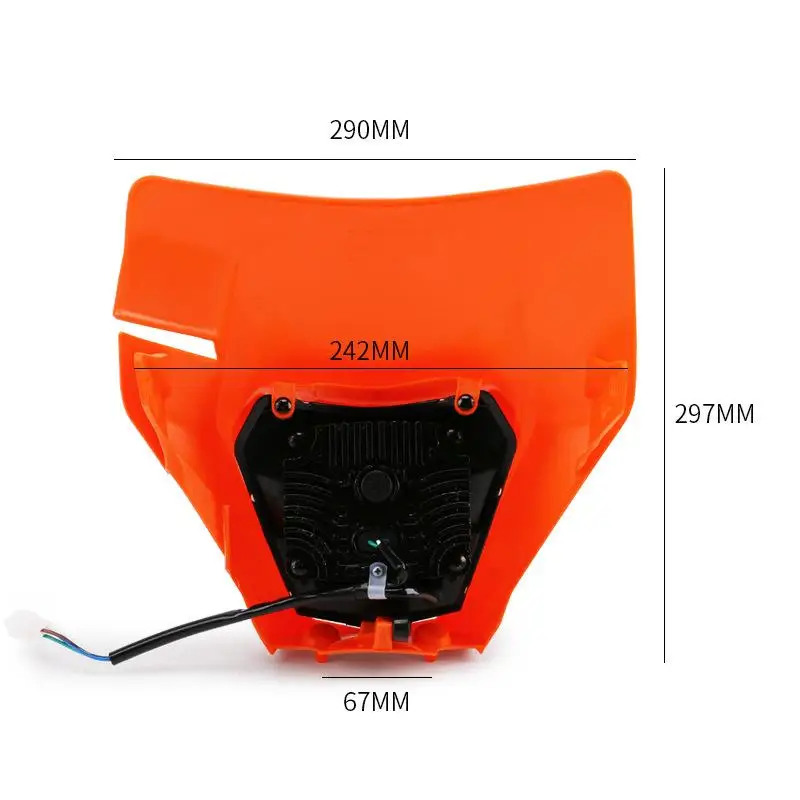 

Motorcycle Led Headlight Modification Parts Universal 5 Headlight Daytime Running Light Source For KTM Off-road Motorcycle