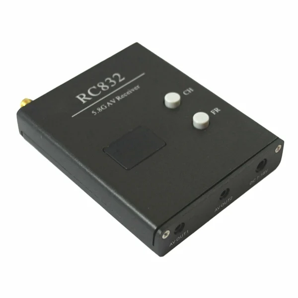 48 каналов 5 8G 600 мВт км беспроводной AV Передатчик Приемник RC832 для FPV мультикоптера