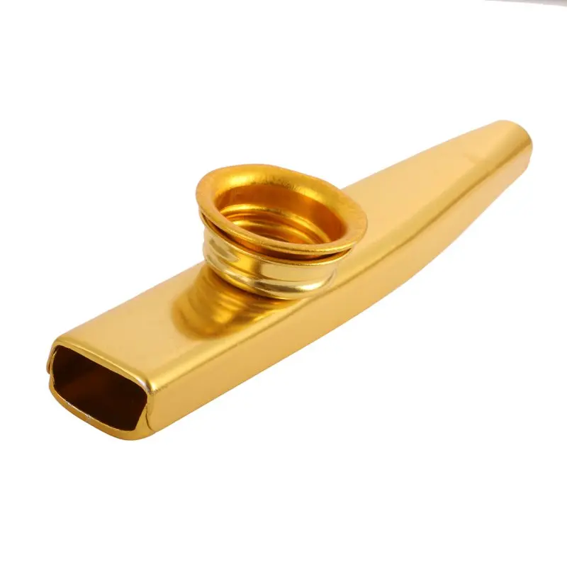 Простой дизайн легкий Kazoo металлический алюминиевый сплав для гитары инструмент