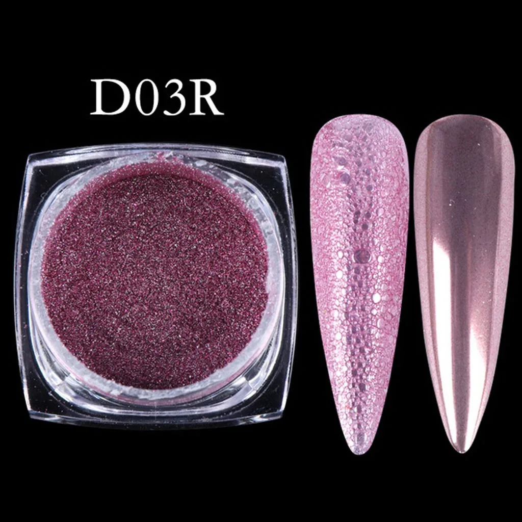 Зеркальный металлический пигмент для дизайна ногтей 0 5 г мыльная пена золотистые