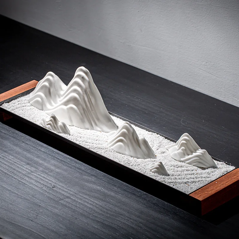 Сухие Ландшафтные украшения дзен 56 см японский креативный домашний декор для