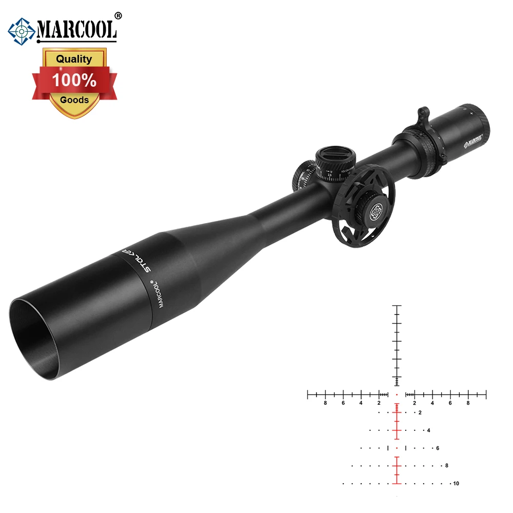 MARCOOL Stalker 5 25x56 HD IR FFP уличный Тактический коллиматор оптического прицела дальнего