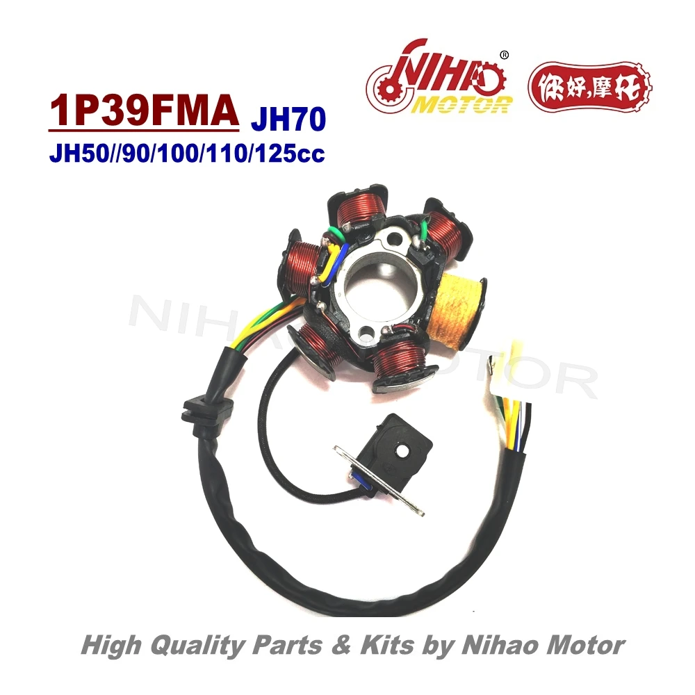 Катушка накаливания статора 24 C100 Alpha 100cc 1P47FMC JH70 детали двигателя MOTOLAND VENTO регуmoto