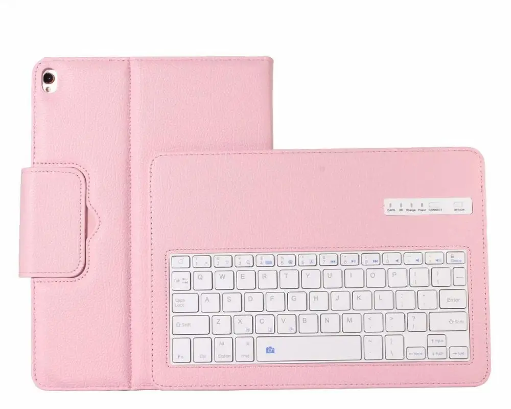 keyboard case Съемный кожаный чехол-подставка с клавиатурой Bluetooth для IPad 10,2 дюймов, клавиатура для планшета для Ipad 10,2, Магнитный чехол+ ручка - Цвет: keyboard case