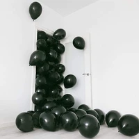 50pcs thick black balloon balloon set wedding birthday party home decoration